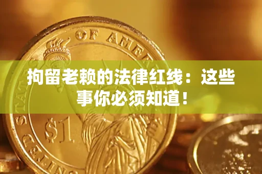 武汉拘留老赖的法律红线：这些事你必须知道！