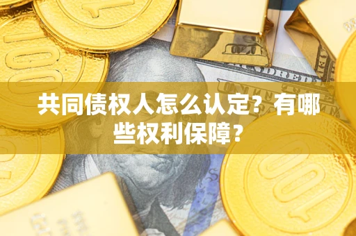 武汉共同债权人怎么认定？有哪些权利保障？