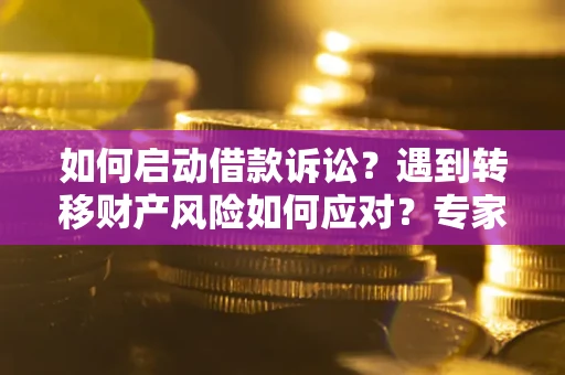 武汉如何启动借款诉讼？遇到转移财产风险如何应对？专家解局支招