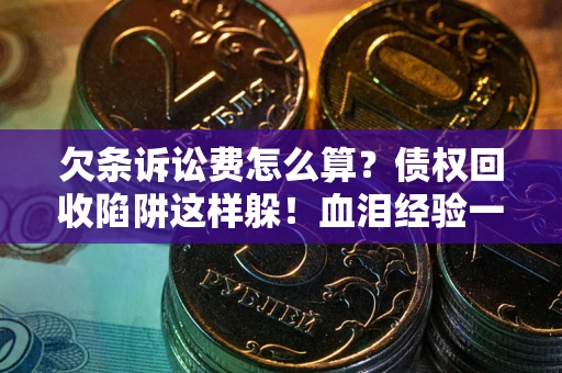 武汉欠条诉讼费怎么算？债权回收陷阱这样躲！血泪经验一次讲透