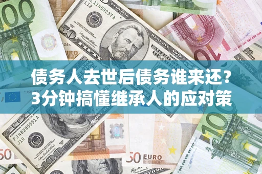 武汉债务人去世后债务谁来还？3分钟搞懂继承人的应对策略