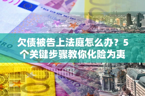 武汉欠债被告上法庭怎么办？5个关键步骤教你化险为夷